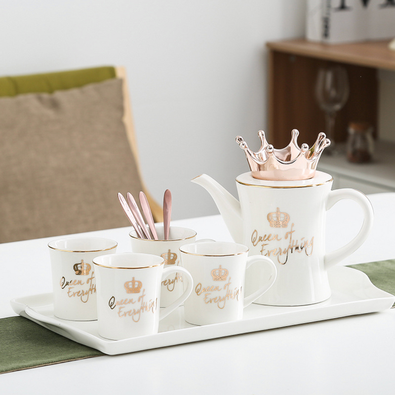 Royal Tea Set - Tea cup set, tea set, teapot set | Tea set for Dining Table & Home Decor