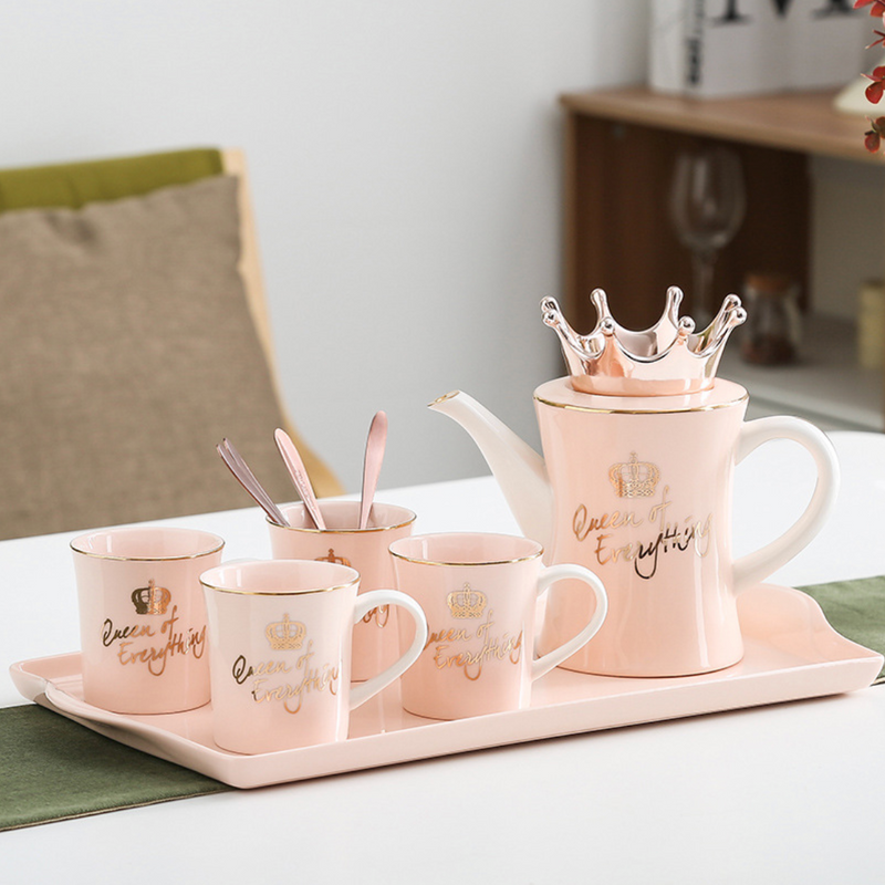 Royal Tea Set - Tea cup set, tea set, teapot set | Tea set for Dining Table & Home Decor