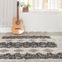 BOHO Arna Hand Woven Rug - White & Dark Grey