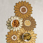 BEADS Sunflower Runner - Yellow, White and Gold