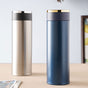 Thermos Bottle with Tea Filter - Water bottle, flask, drinking bottle | Flask for Travelling & Gym