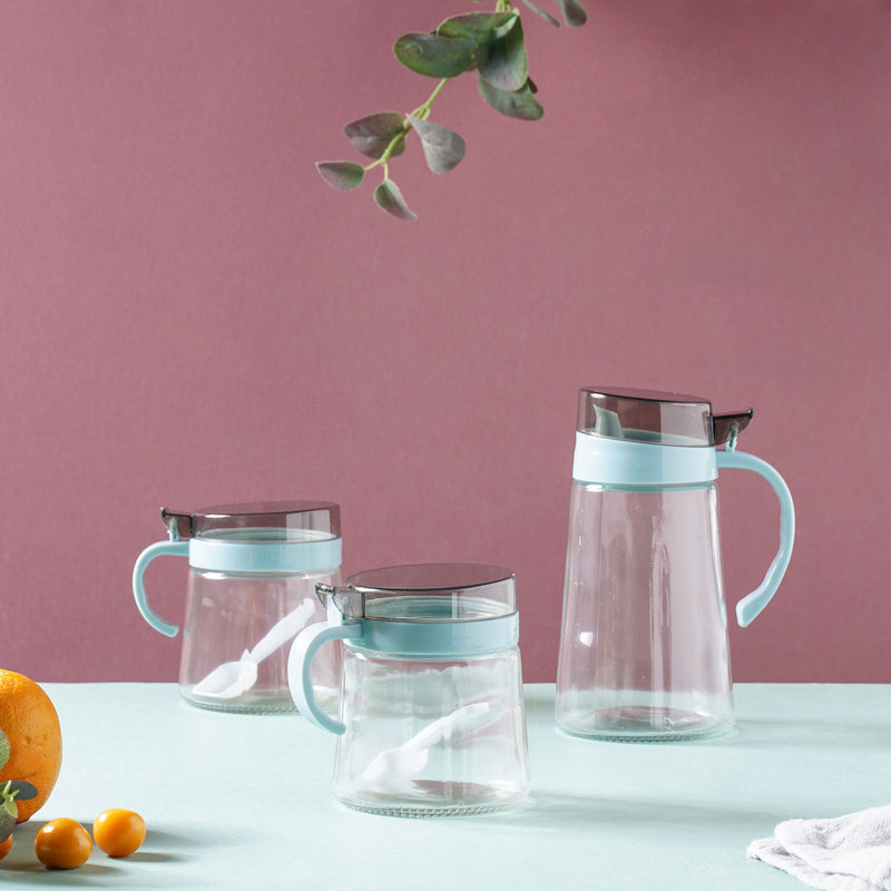 Oil Pot and Jars Set of 3 - Jar