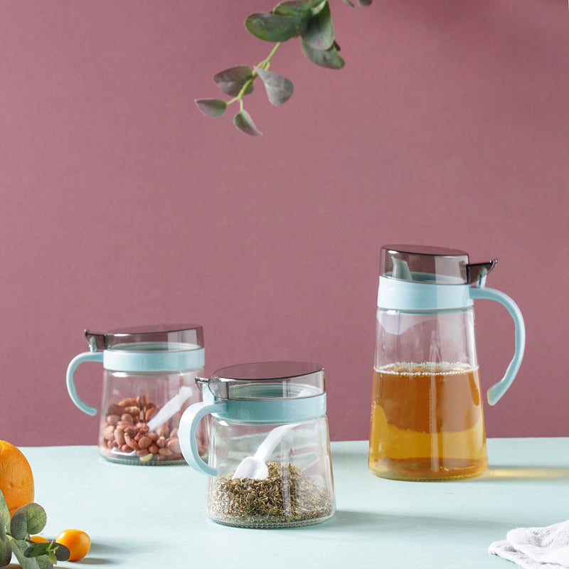 Oil Pot and Jars Set of 3 - Jar