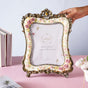 Floral Antique Photo Frame - Picture frames and photo frames online | Room decoration items