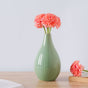 Raindrop Ceramic Vase - Flower vase for home decor, office and gifting | Home decoration items