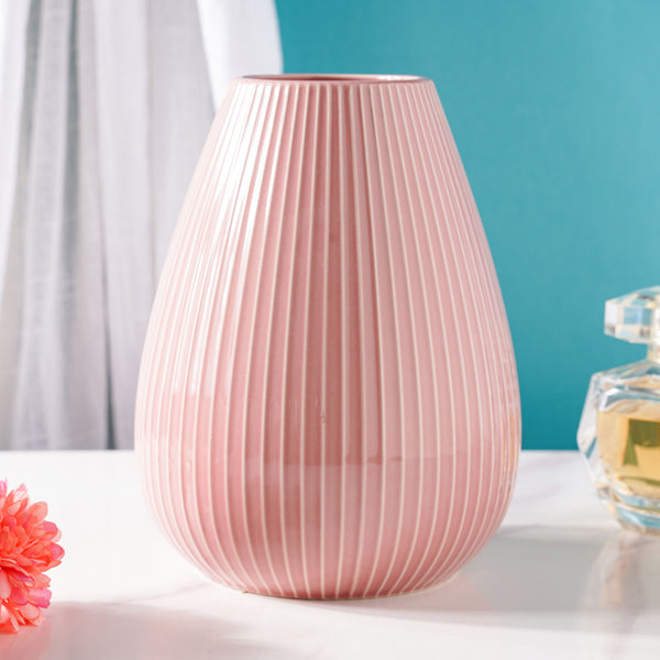 Nordic Ceramic Vase - Flower vase for home decor, office and gifting | Home decoration items