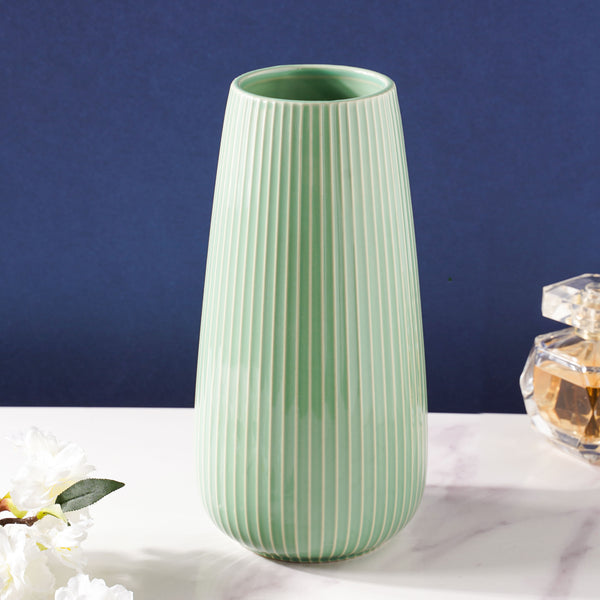 Turquoise Flower Vase