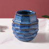 Wave Textured Vase - Flower vase for home decor, office and gifting | Home decoration items