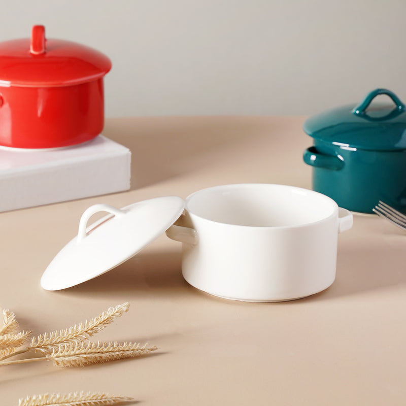 Toujours Dessert Bowl With Lid - Baking Dish