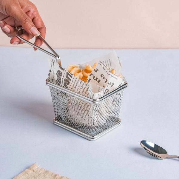 Steel Snack Basket