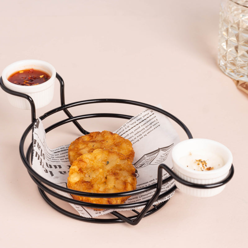 Round Snack Basket
