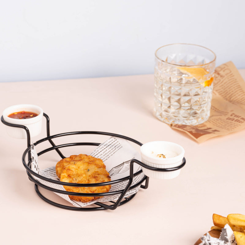 Round Snack Basket