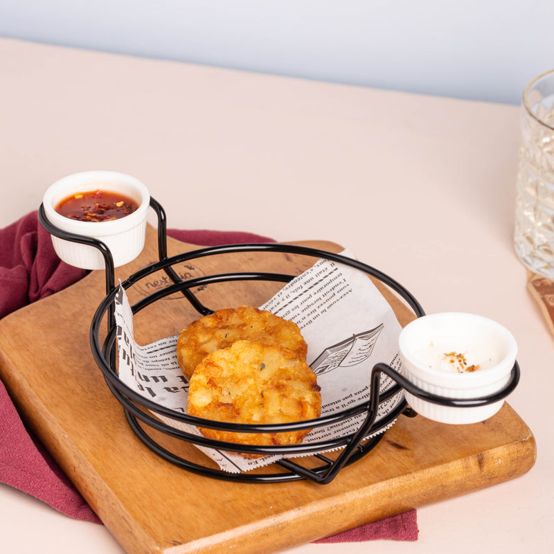 Round Snack Basket