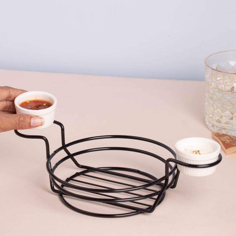 Round Snack Basket