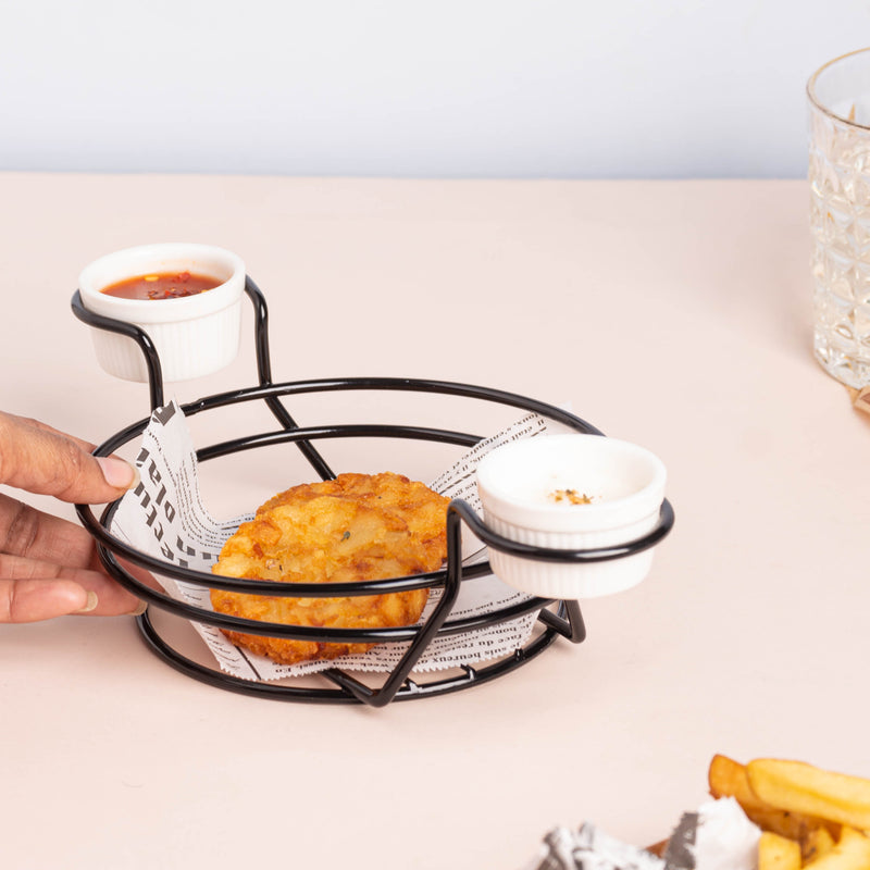 Round Snack Basket