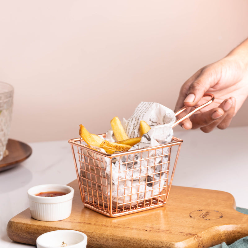 Square French Fries Basket