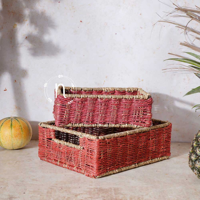Eco-Friendly Storage Basket Set - Basket | Organizer