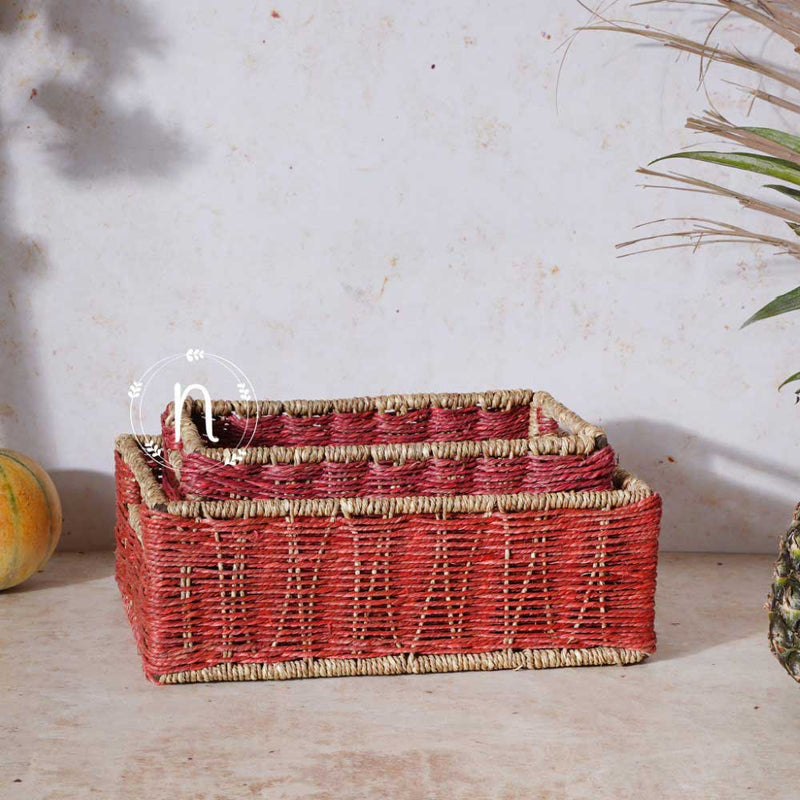 Eco-Friendly Storage Basket Set - Basket | Organizer