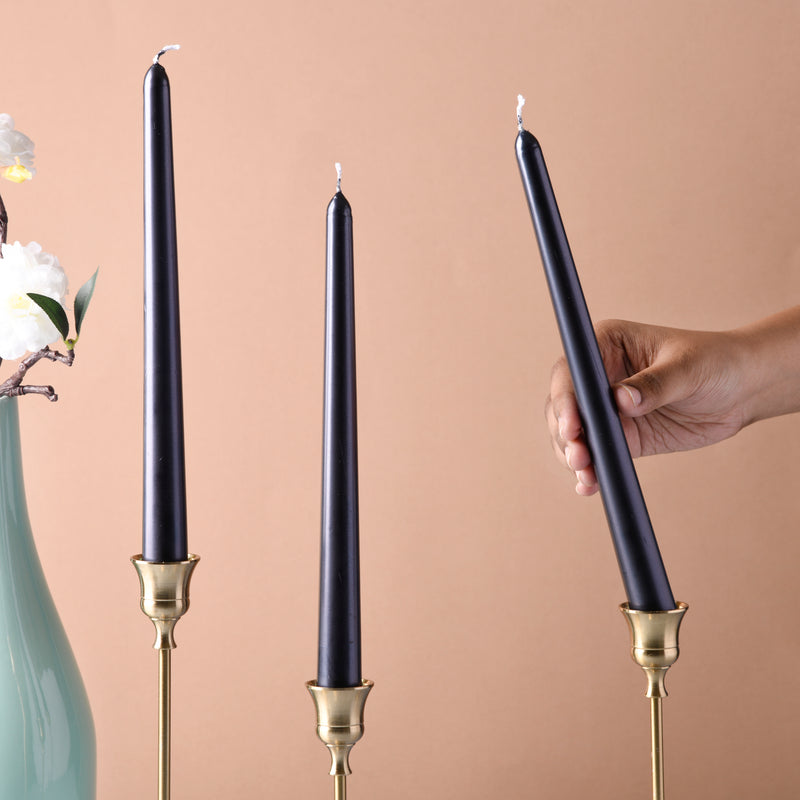 Metallic Candle Set of 4 - Candle | Home decor item