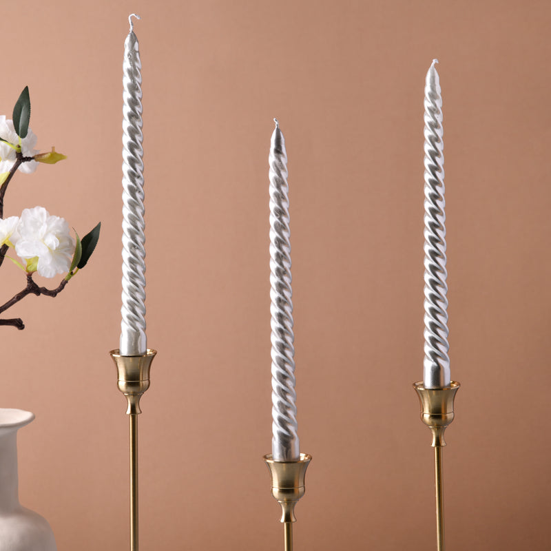 Swirl Candle Set of 4 - Candle | Home decor item