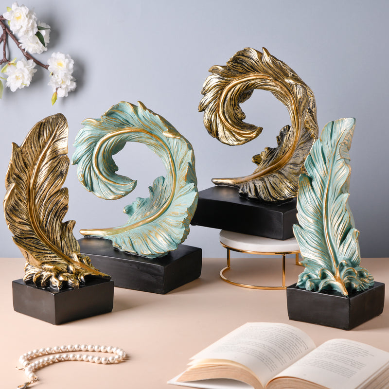 Feather Showpiece - Showpiece | Home decor item | Room decoration item