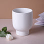 Handmade Ceramic Plant Pot - Flower vase for home decor, office and gifting | Home decoration items
