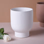 Handmade Ceramic Plant Pot - Flower vase for home decor, office and gifting | Home decoration items
