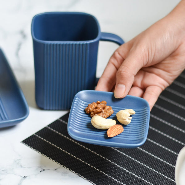 Small Square Plate - Serving plate, small plate, snacks plates | Plates for dining table & home decor