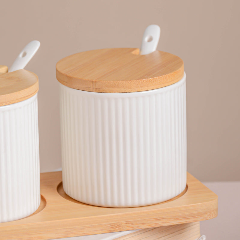 Seasoning Jar Set of 2 with Tray - Jar