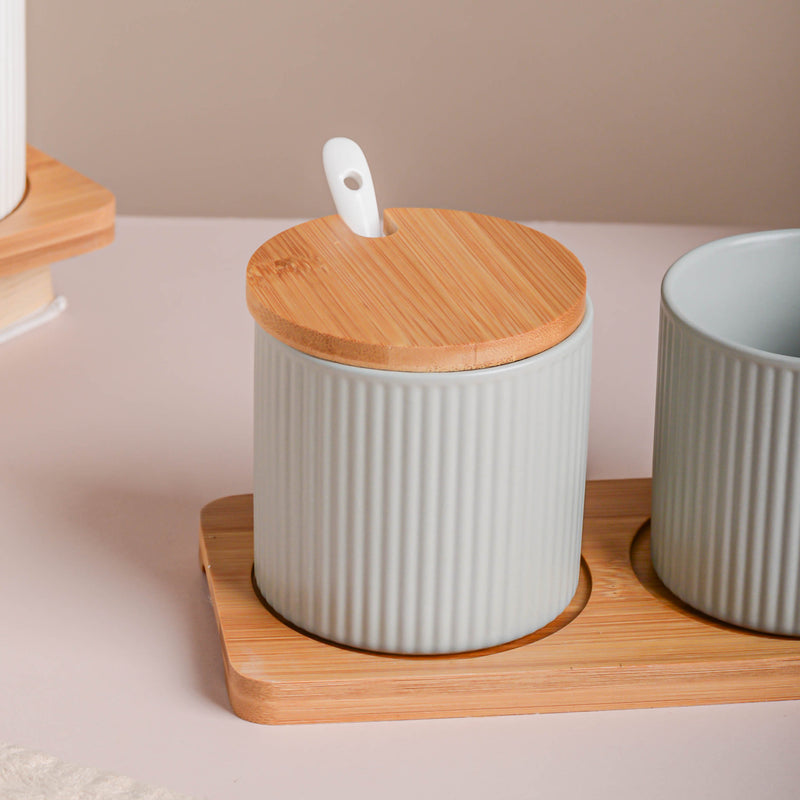 Seasoning Jar Set of 2 with Tray - Jar