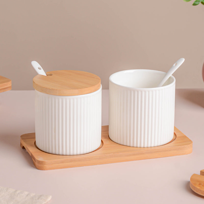 Seasoning Jar Set of 2 with Tray - Jar