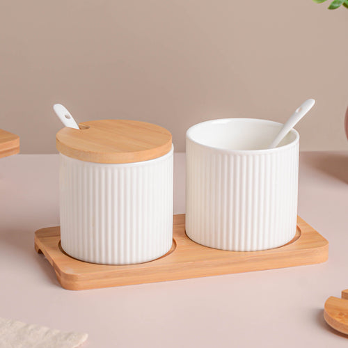 Seasoning Jar Set of 2 with Tray - Jar