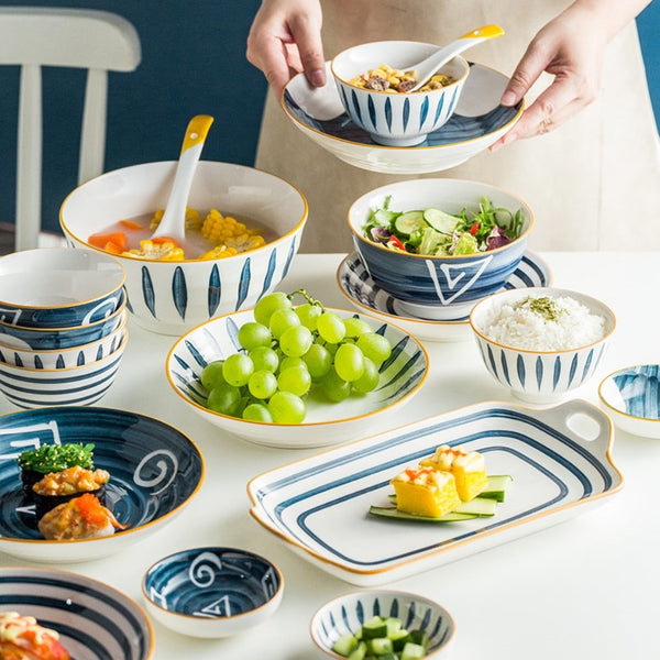 Nitori Ceramic Bowls for Salad 300 ml