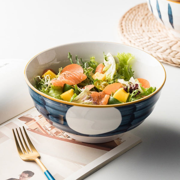 Nitori Ceramic Bowls for Salad 300 ml