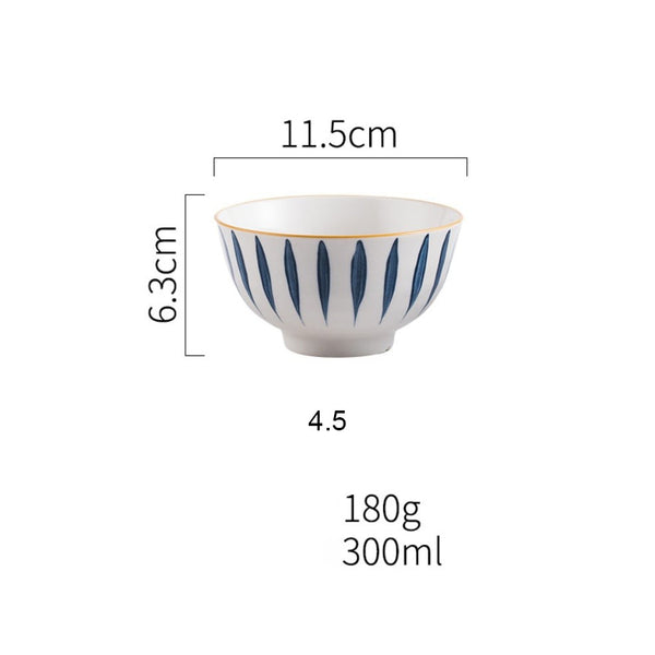 Nitori Ceramic Bowls for Salad 300 ml