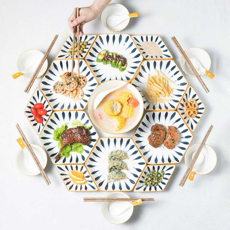 Wooden Chopsticks Set of 4