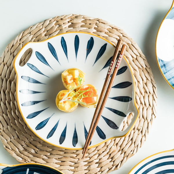 Serving Plate Nitori - Ceramic platter, serving platter, fruit platter | Plates for dining table & home decor