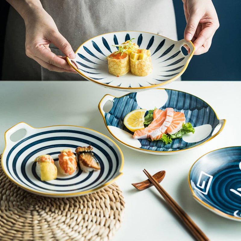 Serving Plate Nitori - Ceramic platter, serving platter, fruit platter | Plates for dining table & home decor