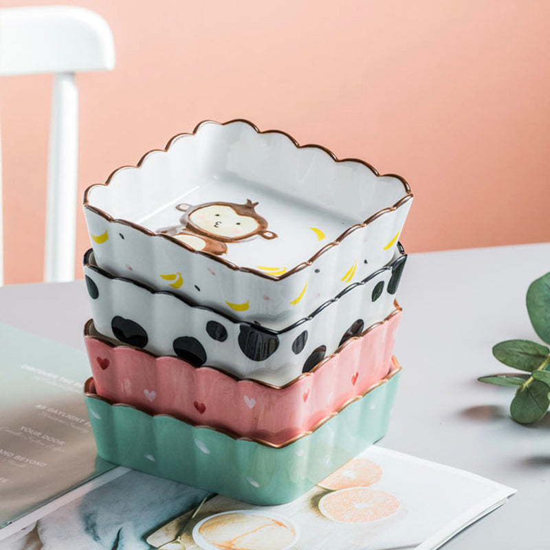 Safari Bowls Fiesta 500 ml - Bowl,ceramic bowl, snack bowls, curry bowl, popcorn bowls | Bowls for dining table & home decor