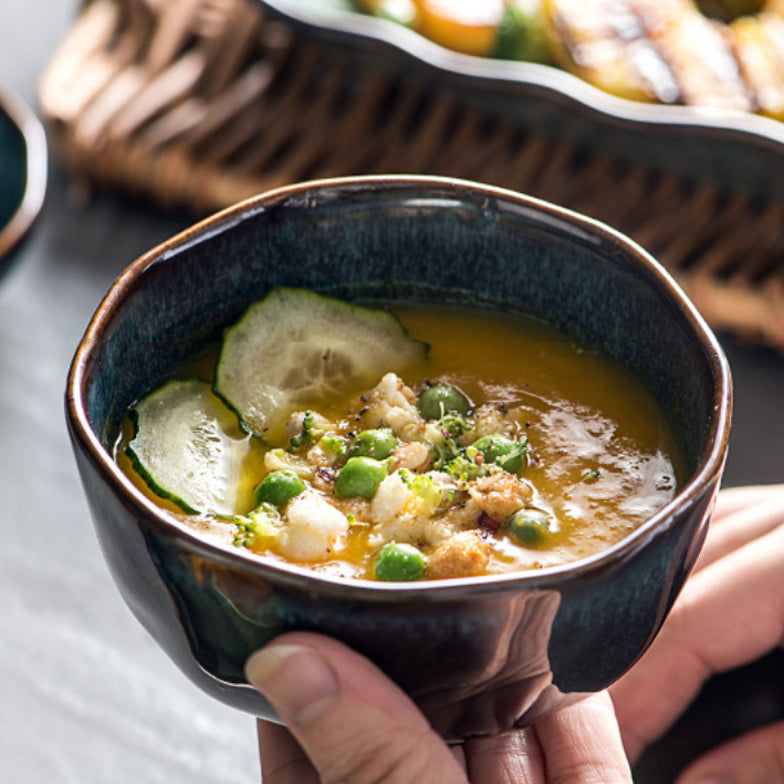 Sapphire Bowl 100 ml - Bowl, ceramic bowl, dip bowls, chutney bowl, dip bowls ceramic | Bowls for dining table & home decor 