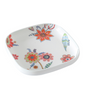 Square Deep Plate Floral - Serving plate, pasta plate, lunch plate, deep plate | Plates for dining table & home decor