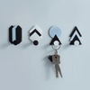 Geometric Black and White Hook - Wall hook/wall hanger for wall decoration & wall design | Home & room decoration ideas