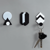 Geometric Black and White Hook - Wall hook/wall hanger for wall decoration & wall design | Home & room decoration ideas