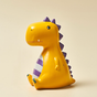 Yellow Dino Decor - Showpiece | Home decor item | Room decoration item