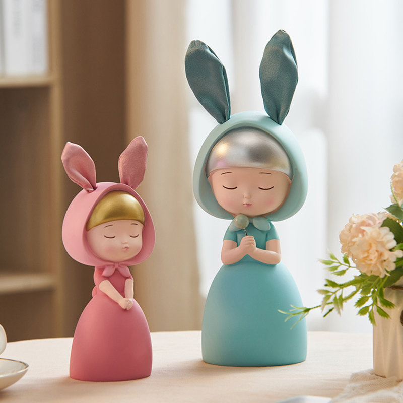 Little Bunny Fairy Decor - Showpiece | Home decor item | Room decoration item