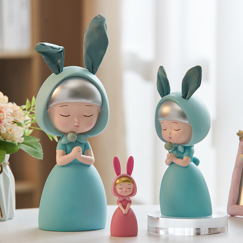 Little Bunny Fairy Decor - Showpiece | Home decor item | Room decoration item