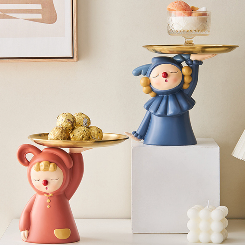 Blue Elf Platter - Showpiece | Home decor item | Room decoration item