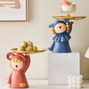 Blue Elf Platter - Showpiece | Home decor item | Room decoration item