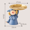 Blue Elf Platter - Showpiece | Home decor item | Room decoration item