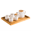 MAGNIFIQUE waves teapot and teacups set - Tea cup set, tea set, teapot set | Tea set for Dining Table & Home Decor